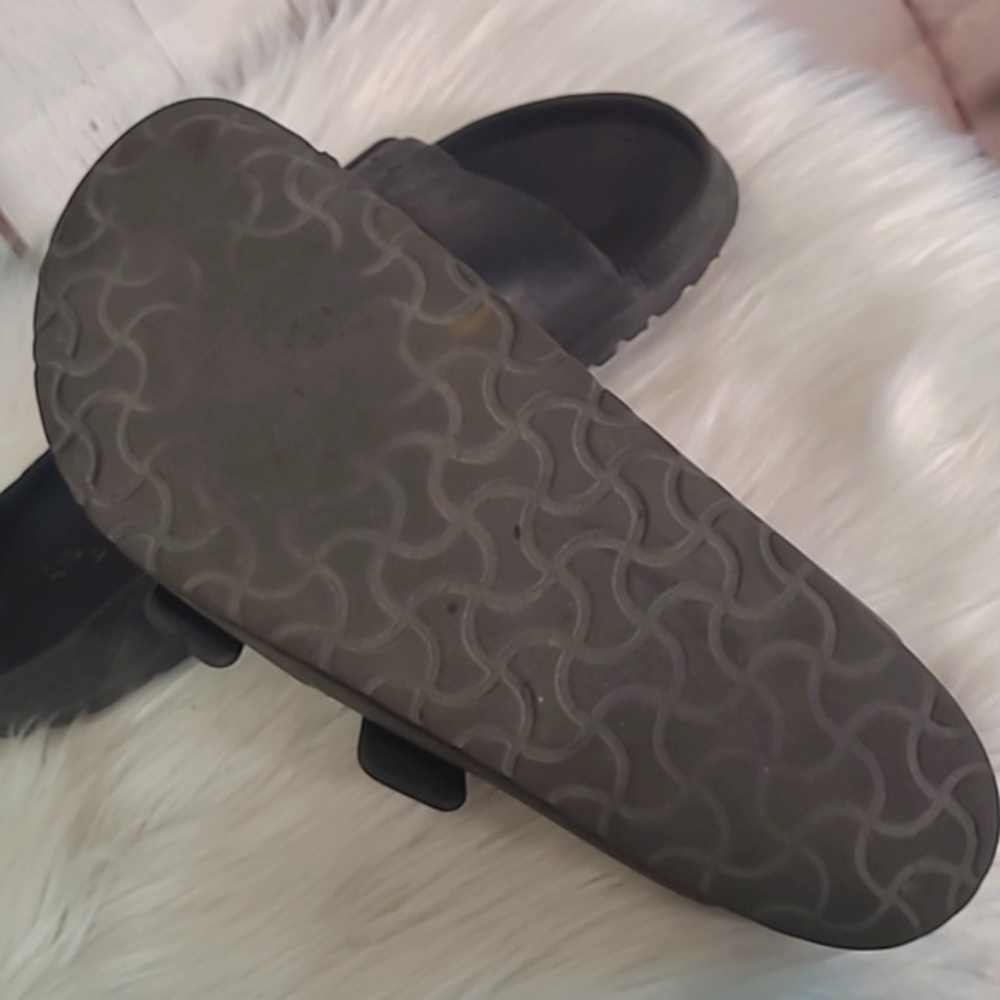 Birkenstock Gizeh Essentials Sandal Black Mens Size 45 / US 12 290 NEEDS REPAIR - Picture 16 of 16